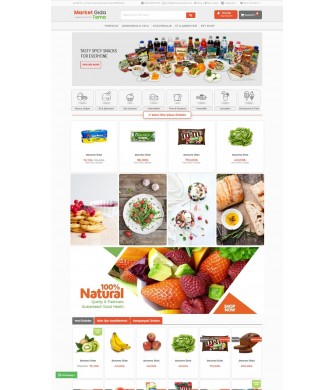 E-Commerce Market 3x Food Theme C2C Full Package (Source Code)