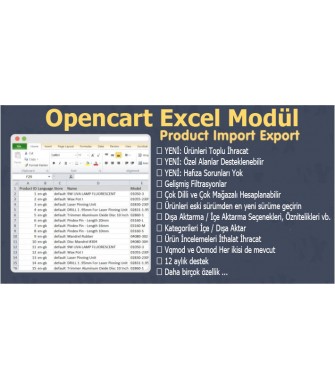 Excel Import-Export Module