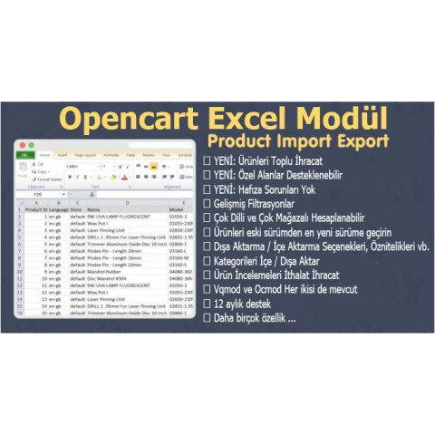 Excel Import-Export Module Excel Import-Export Module