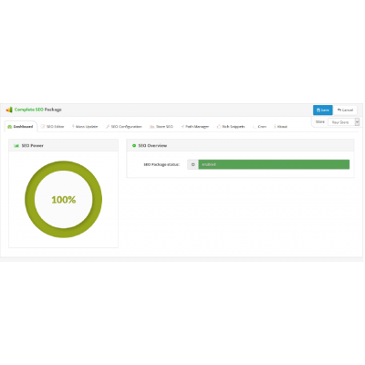 Advanced SEO Package Module