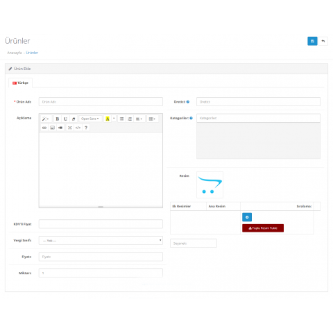 Quick Product Addition Module Quick Product Addition Module