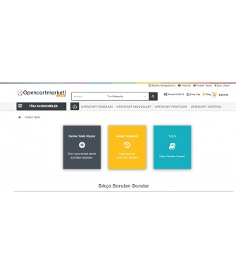 Customer Support Request (Support Ticket) Module