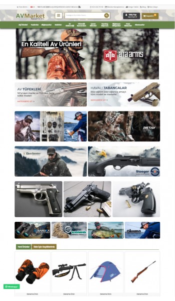 E-Commerce Market 3.x Av Market Full Package