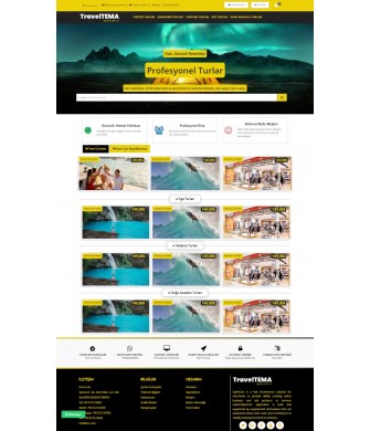 E-Commerce Market 3.x Travel Tour ThemeE-Commerce Market 3.x Travel Tour Theme Full Package